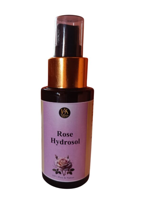 Pure Rose Water – 100% Natural Facial Toner & Skin Refresher