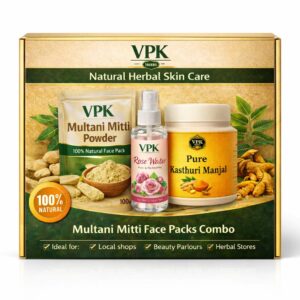 multani mitti rose water kasthuri manjal combo